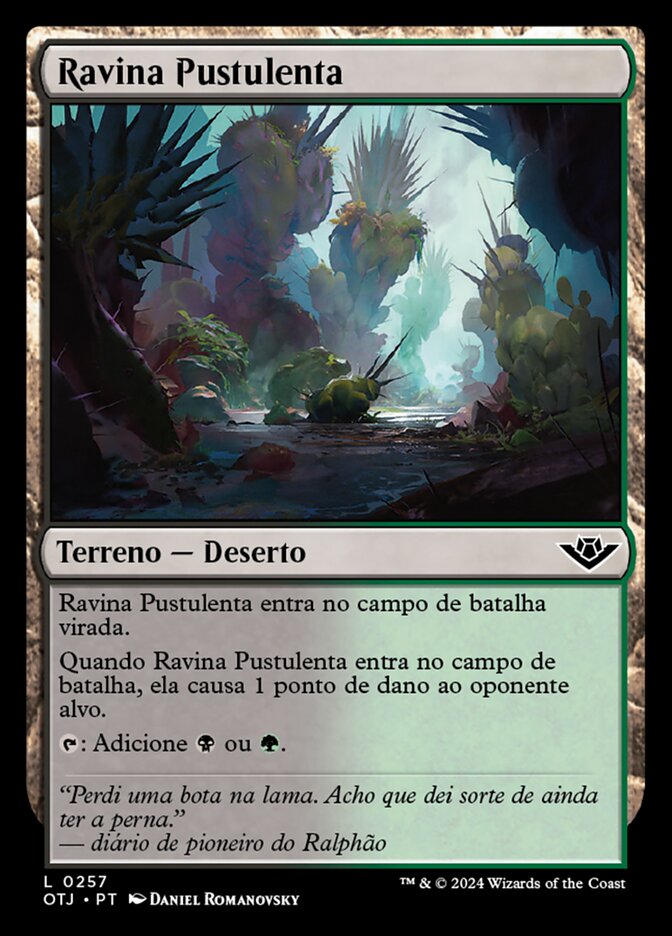 Ravina Pustulenta - Outlaws of Thunder Junction