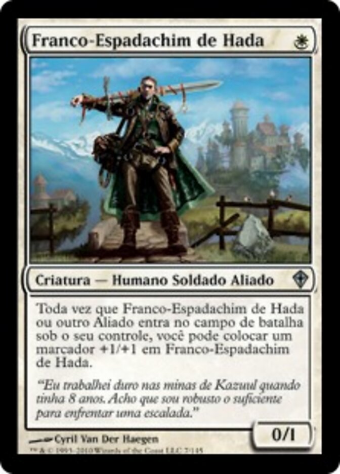 Franco-Espadachim de Hada - Worldwake
