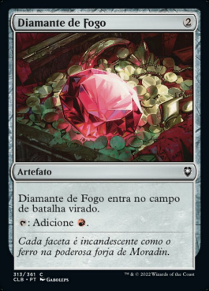 Diamante de Fogo - Commander Legends: Battle for Baldur's Gate