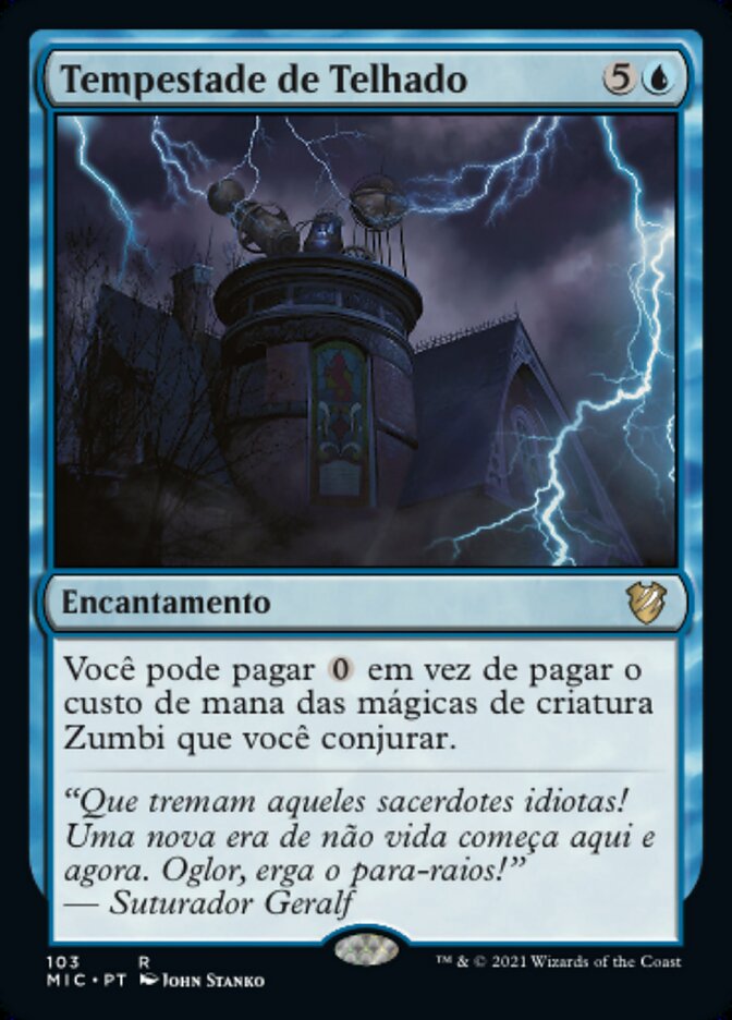 Tempestade de Telhado - Midnight Hunt Commander