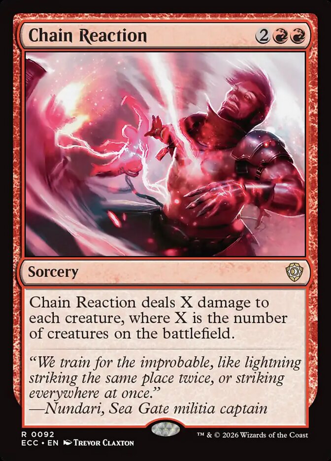 Chain Reaction - Lorwyn Eclipsed Commander