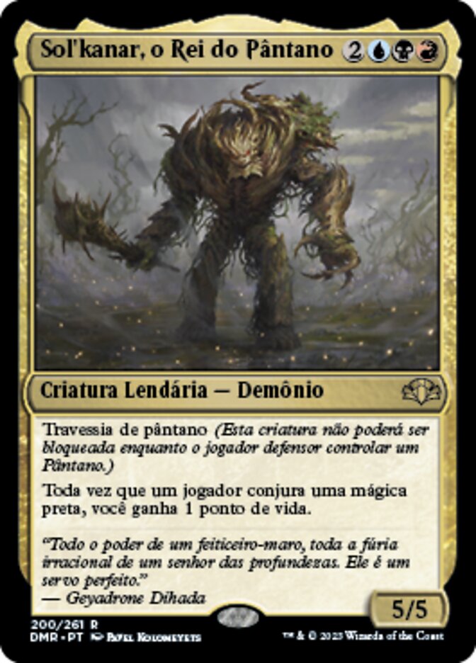Sol'kanar, o Rei do Pântano - Dominaria Remastered