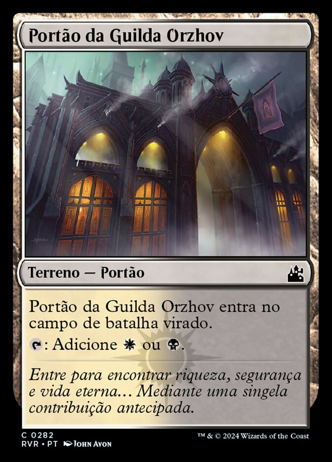 Portão da Guilda Orzhov - Ravnica Remastered
