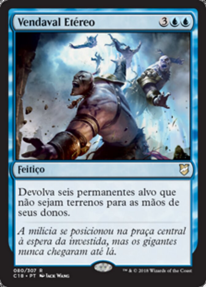 Vendaval Etéreo - Commander 2018