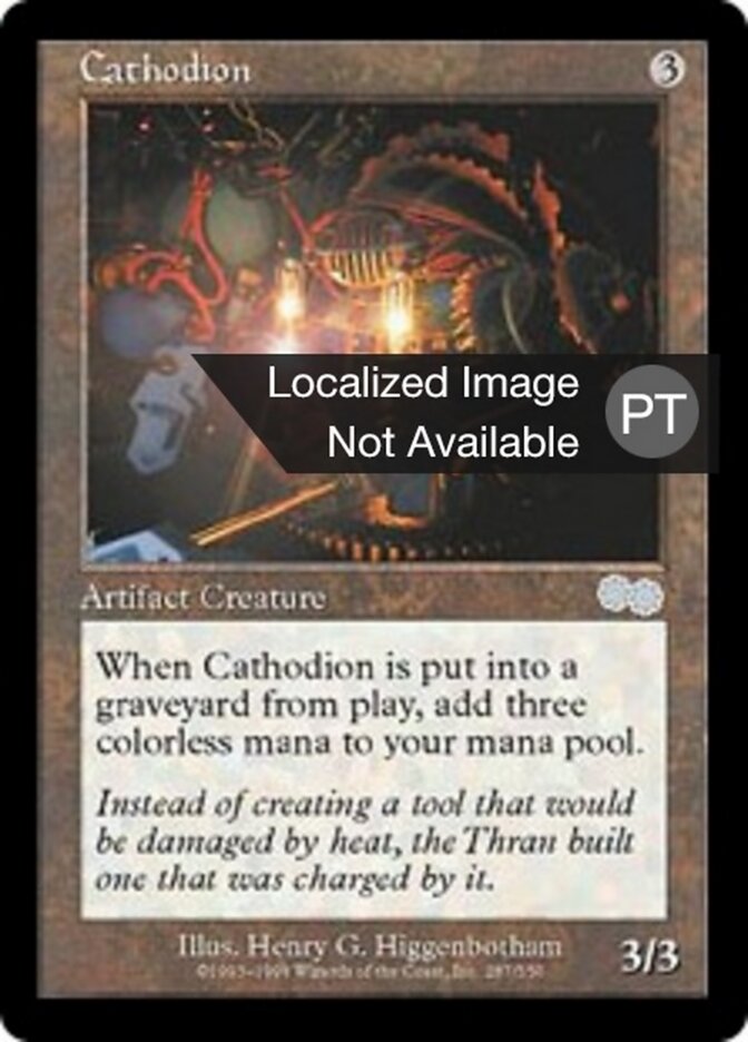 Catódio - Urza's Saga