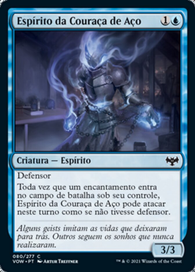 Espírito da Couraça de Aço - Innistrad: Crimson Vow