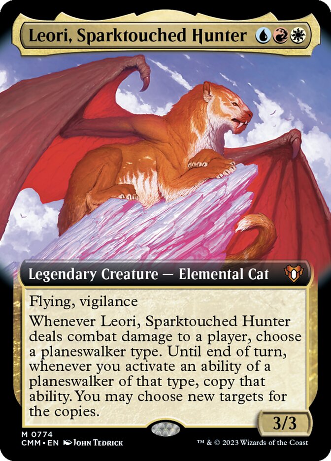 Leori, Sparktouched Hunter - Commander Masters