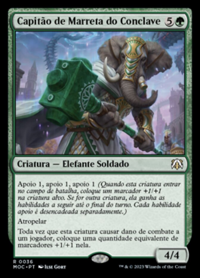 Capitão de Marreta do Conclave - March of the Machine Commander
