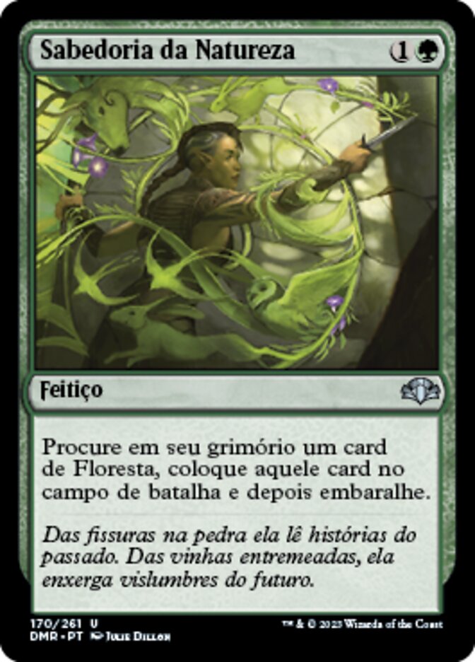 Sabedoria da Natureza - Dominaria Remastered