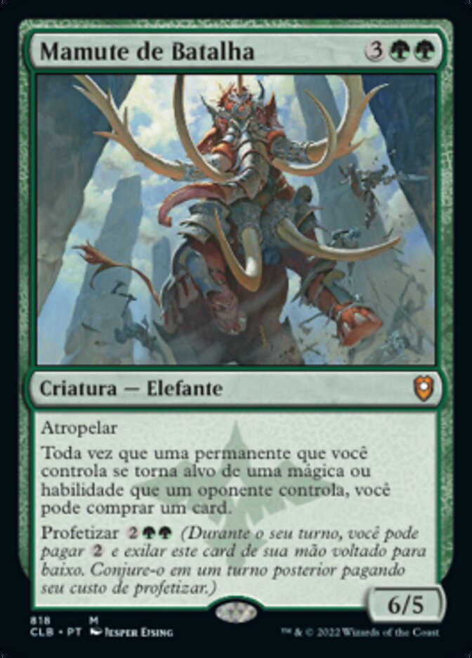 Mamute de Batalha - Commander Legends: Battle for Baldur's Gate