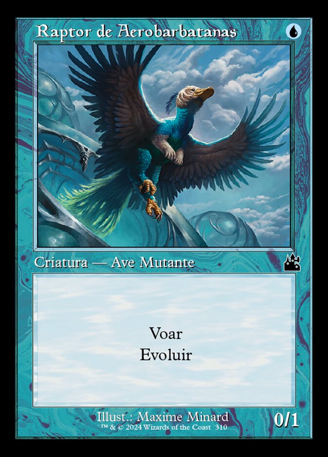 Raptor de Aerobarbatanas - Ravnica Remastered