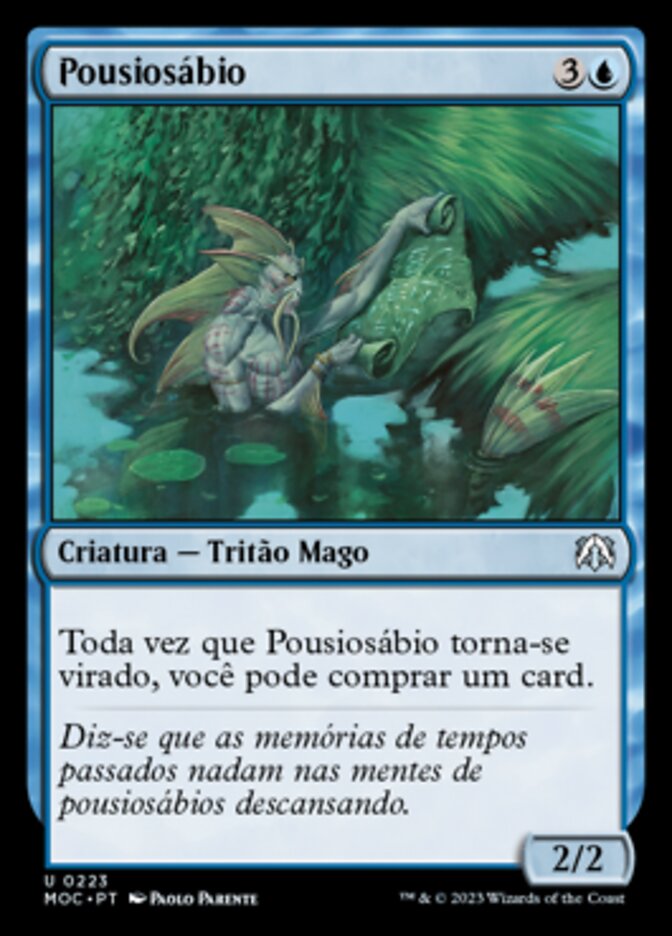 Pousiosábio - March of the Machine Commander