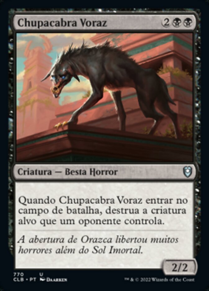 Chupacabra Voraz - Commander Legends: Battle for Baldur's Gate