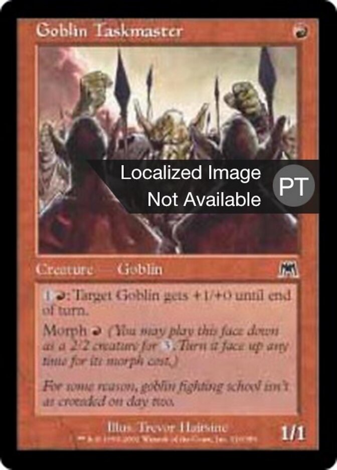 Goblin Capataz - Onslaught