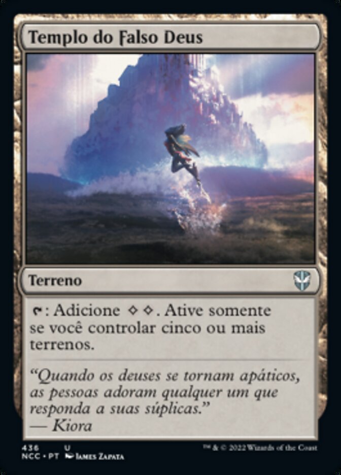 Templo do Falso Deus - New Capenna Commander