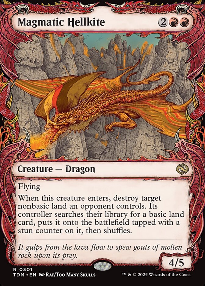 Magmatic Hellkite - Tarkir: Dragonstorm
