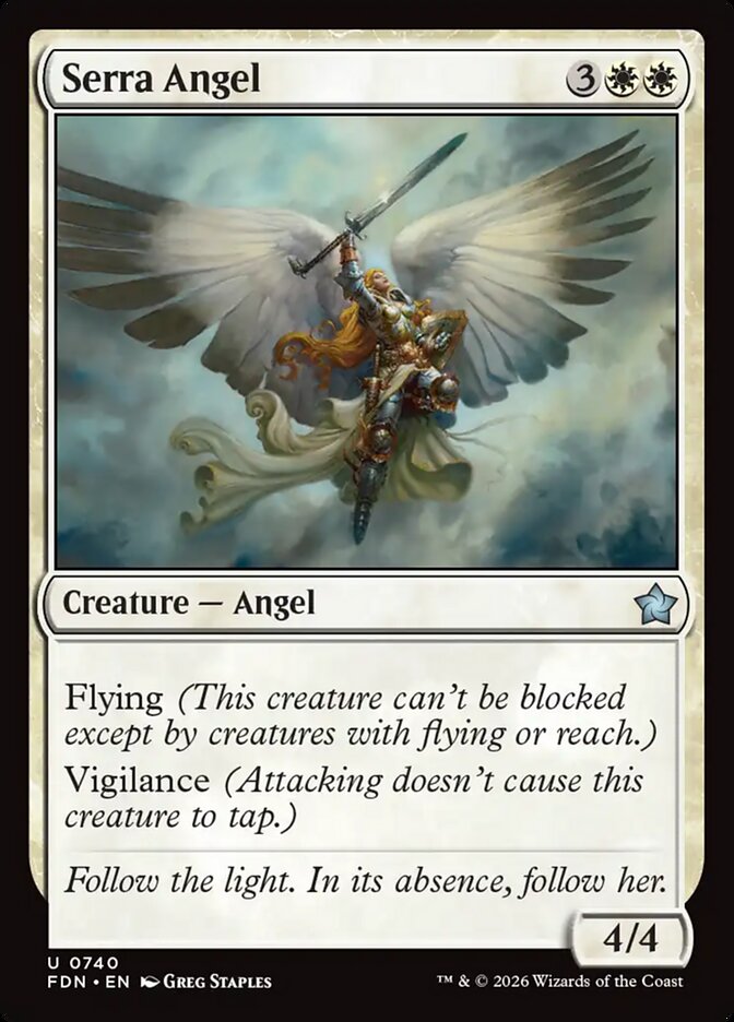 Serra Angel - Foundations