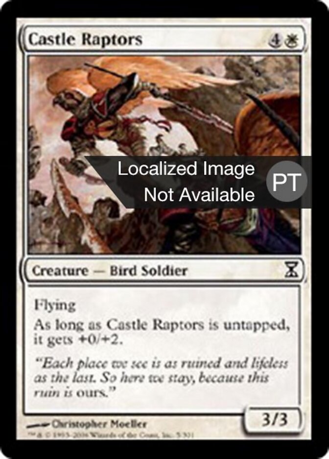 Raptores do Castelo - Time Spiral