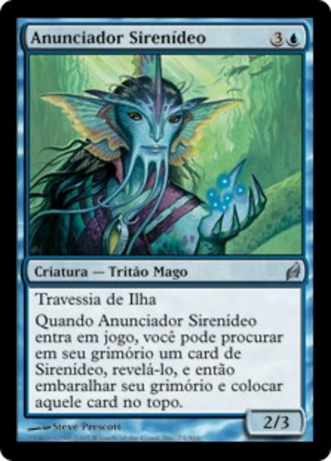 Anunciador Sirenídeo - Lorwyn