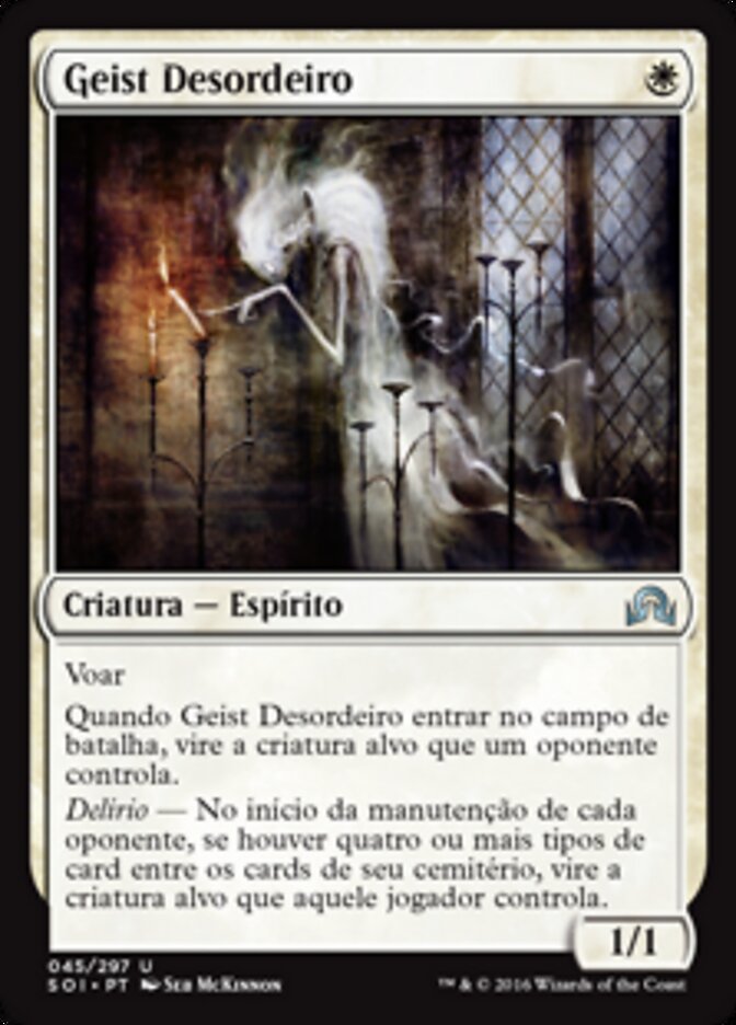 Geist Desordeiro - Shadows over Innistrad