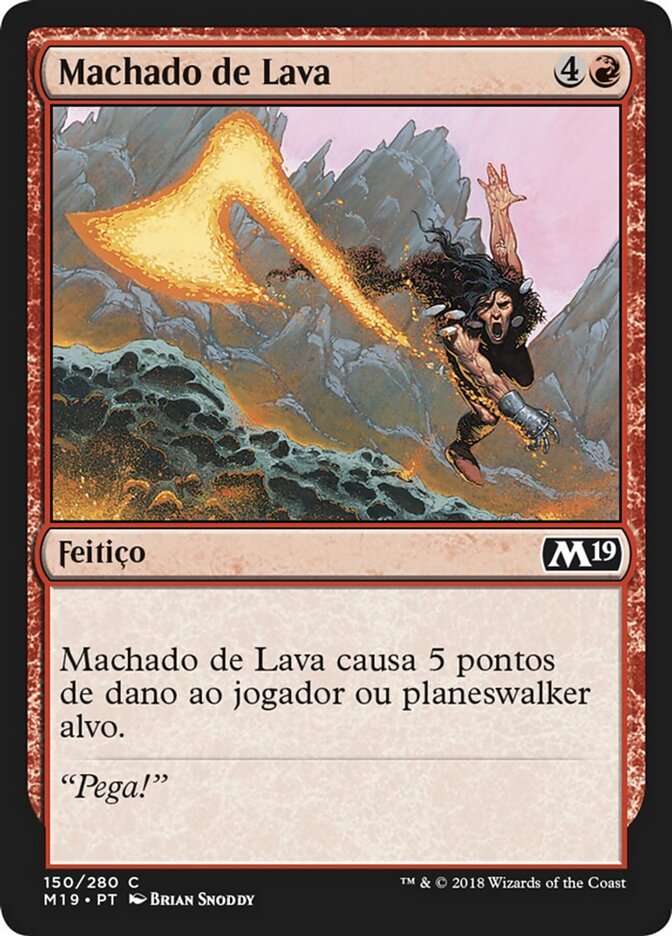 Machado de Lava - Core Set 2019