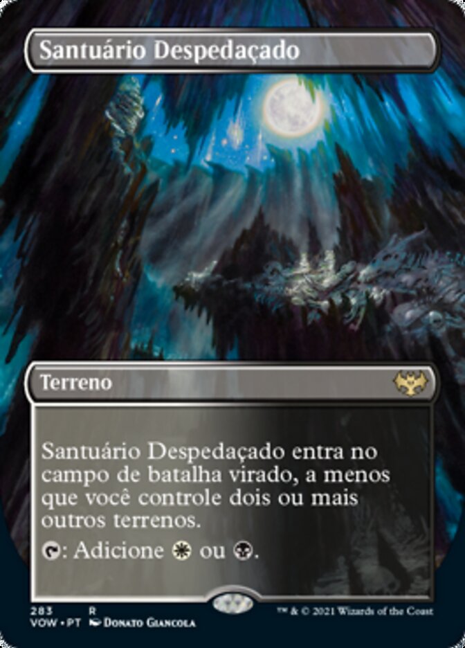 Santuário Despedaçado - Innistrad: Crimson Vow