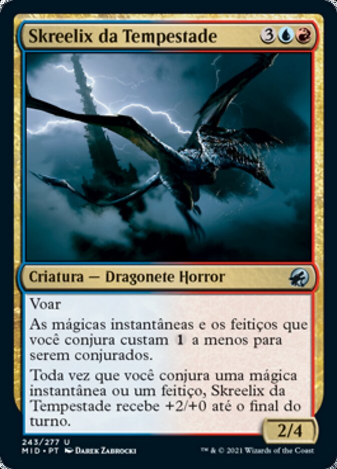 Skreelix da Tempestade - Innistrad: Midnight Hunt