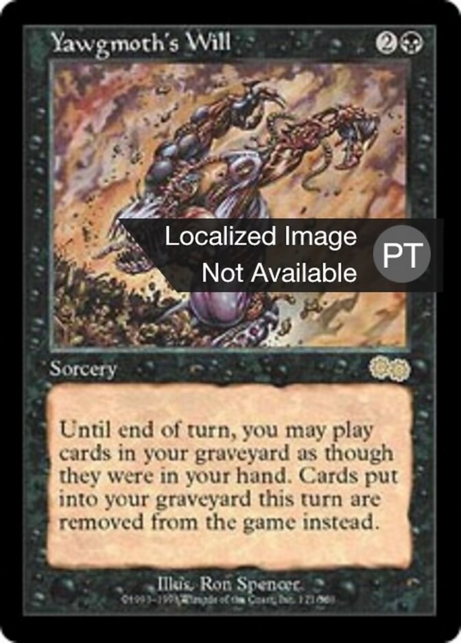Determinação de Yawgmoth - Urza's Saga