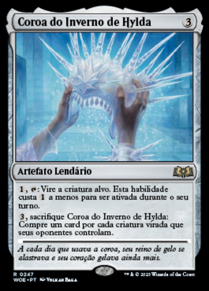 Coroa do Inverno de Hylda - Wilds of Eldraine