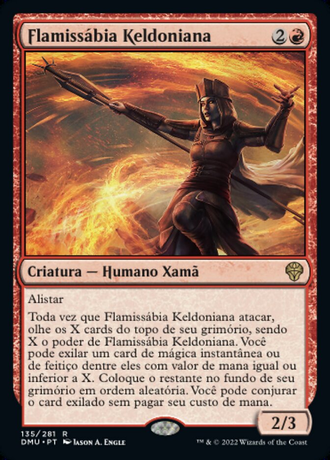 Flamissábia Keldoniana - Dominaria United