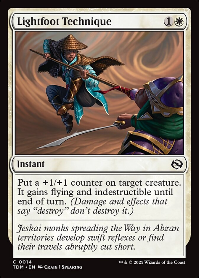 Lightfoot Technique - Tarkir: Dragonstorm