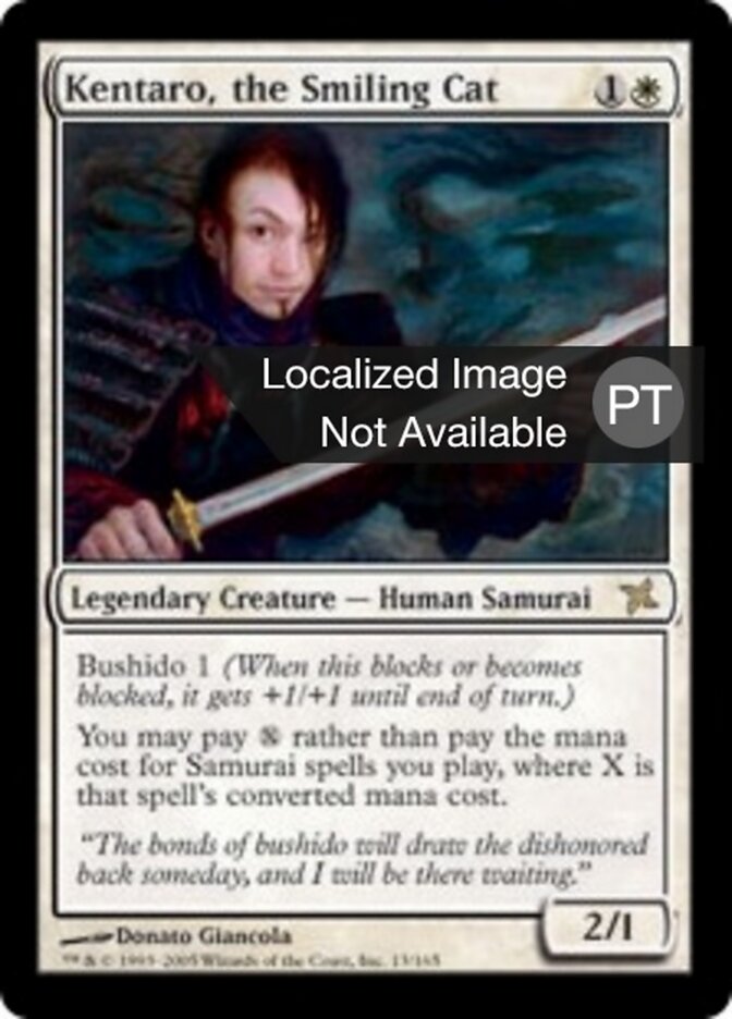 Kentaro, o Gato Sorridente - Betrayers of Kamigawa