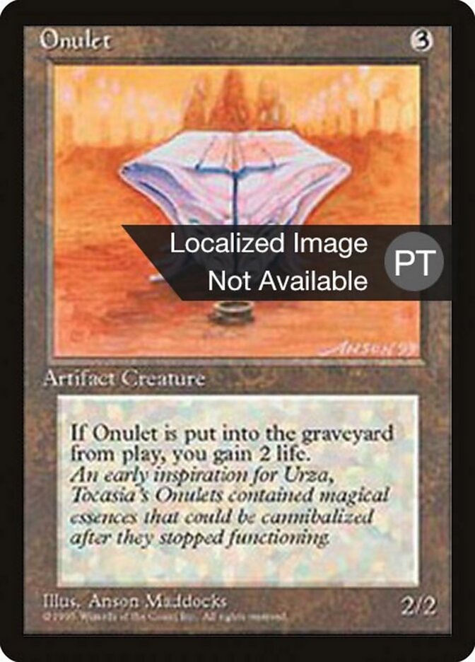 Onuleto - Fourth Edition Foreign Black Border