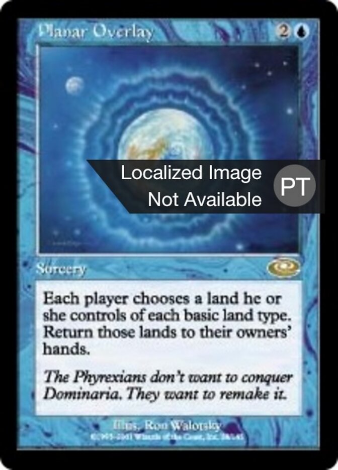 Sobreposição Planar - Planeshift