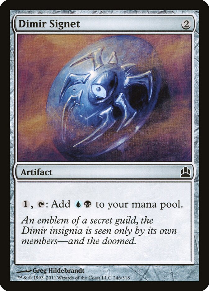 Dimir Signet - Commander 2011