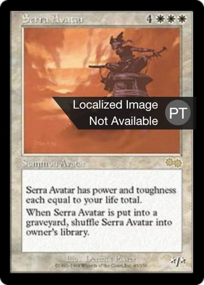 Avatar de Serra - Urza's Saga