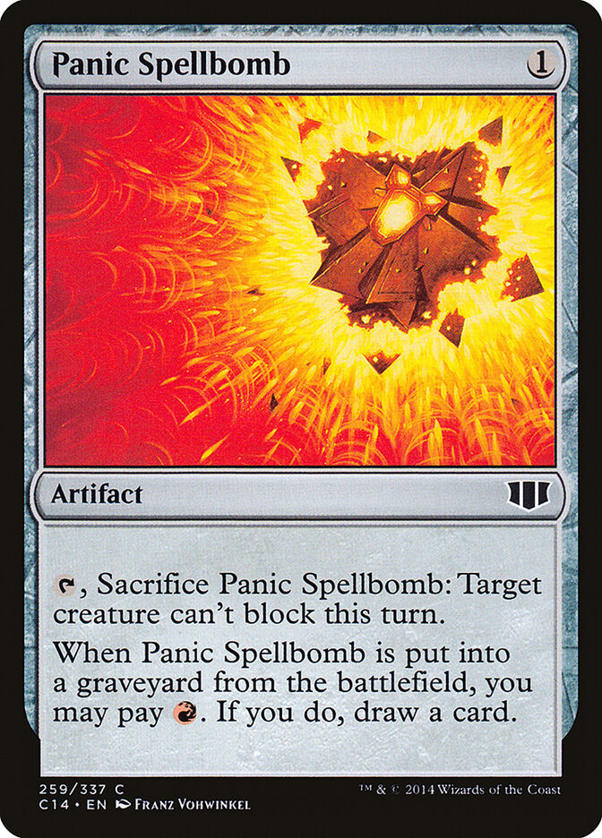 Panic Spellbomb - Commander 2014