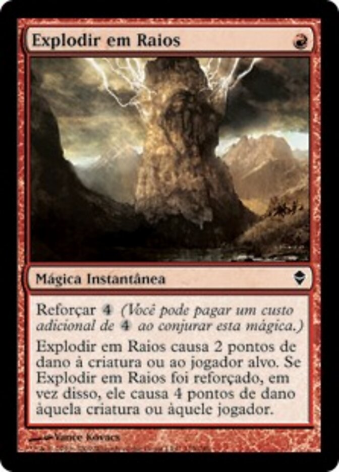 Explodir em Raios - Zendikar