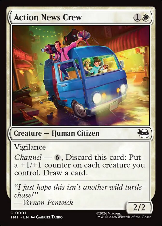 Action News Crew - Teenage Mutant Ninja Turtles