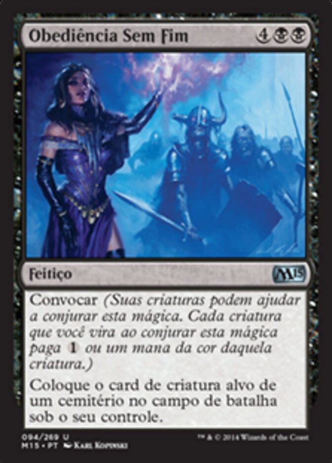 Obediência Sem Fim - Magic 2015