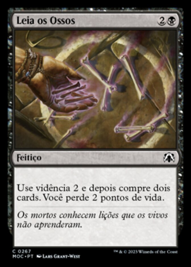 Leia os Ossos - March of the Machine Commander