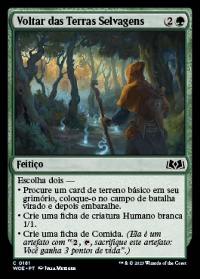 Voltar das Terras Selvagens - Wilds of Eldraine