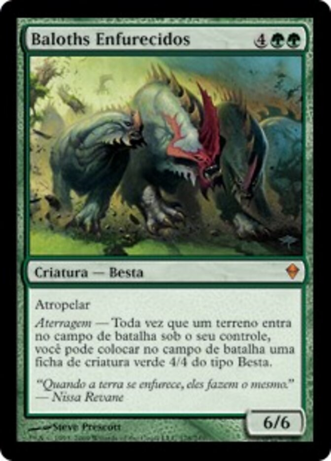 Baloths Enfurecidos - Zendikar