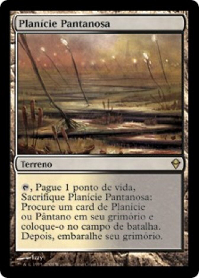 Planície Pantanosa - Zendikar