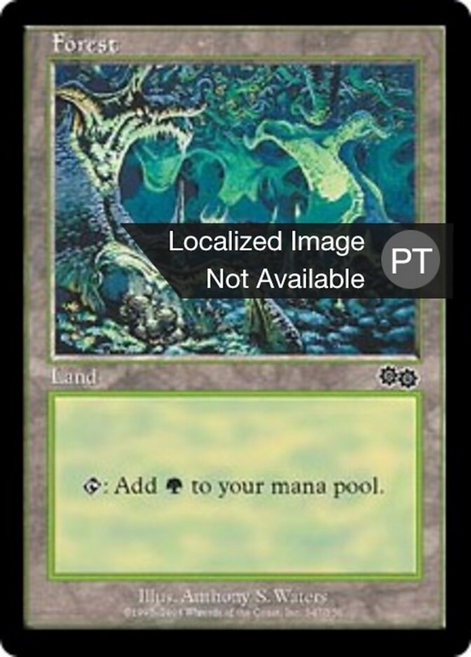 Floresta - Urza's Saga