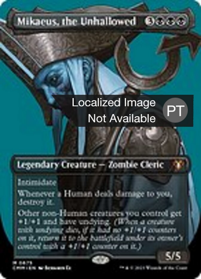 Mikaeus, o Maldito - Commander Masters
