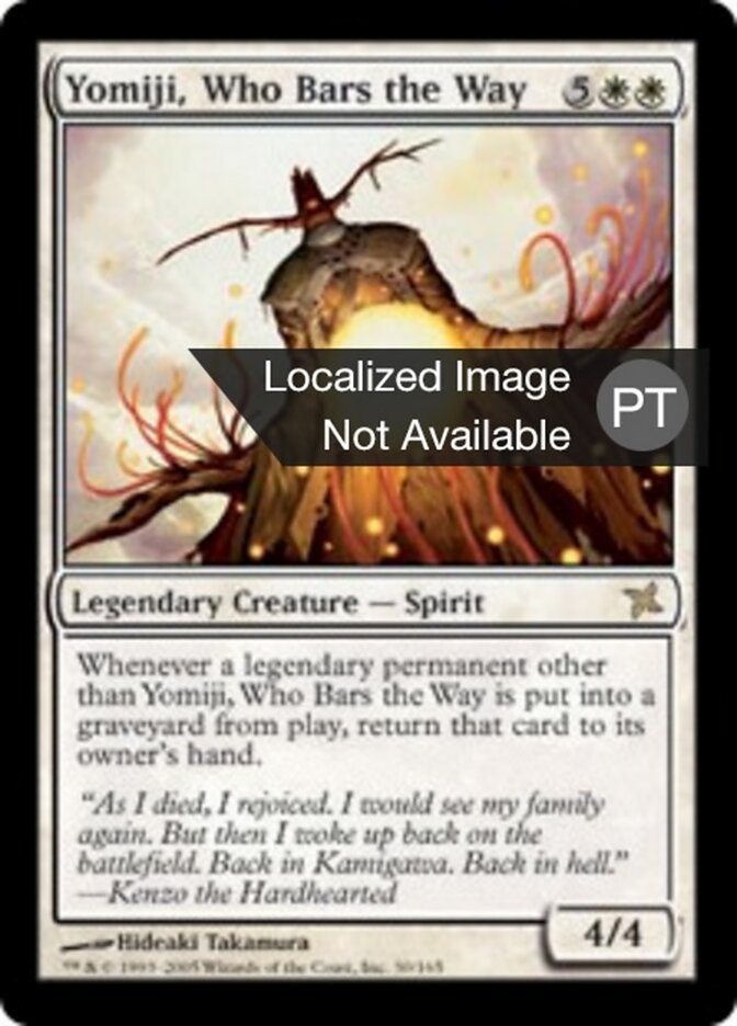 Yomiji, O que Barra o Caminho - Betrayers of Kamigawa