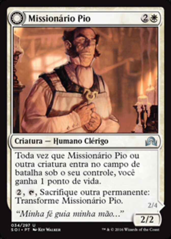 Pious Evangel // Wayward Disciple - Shadows over Innistrad
