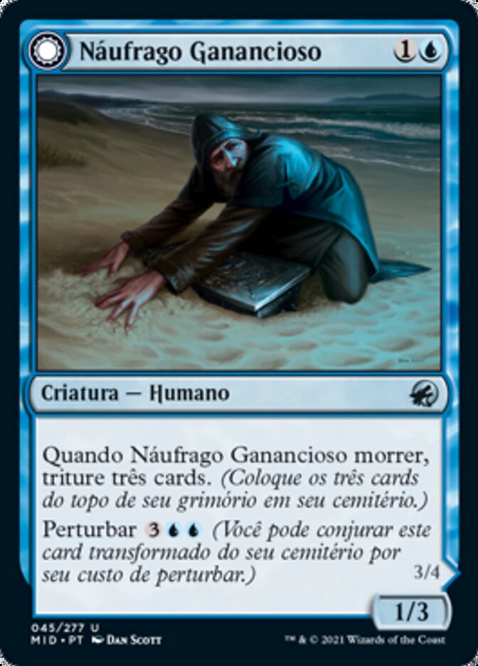 Covetous Castaway // Ghostly Castigator - Innistrad: Midnight Hunt