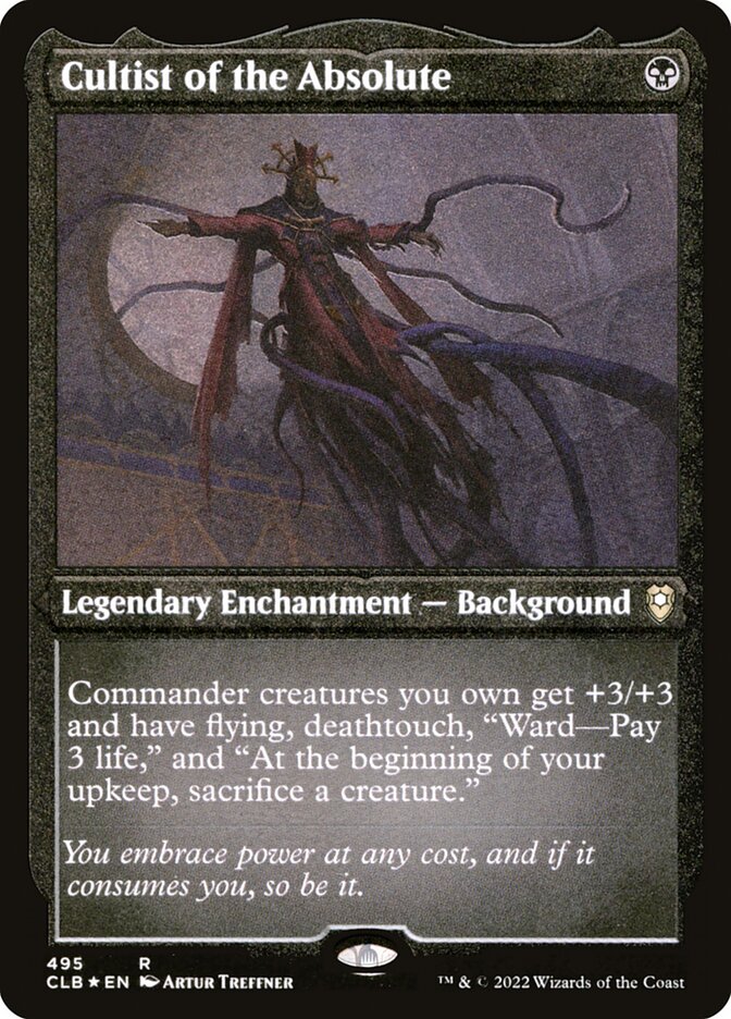 Cultist of the Absolute - Commander Legends: Battle for Baldur's Gate